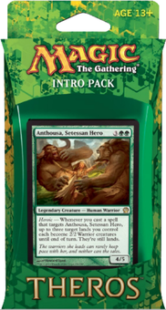  «Набор карт Wizards of the Coast Theros Intro Pack: Anthousa's Army (20092)», бренда Wizards of the Coast - фото №1 - миниатюра