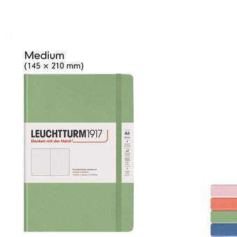  «Блокнот Leuchtturm1917 Muted Colours Sage Линия (361582)», бренда Leuchtturm1917 - фото №2 - миниатюра