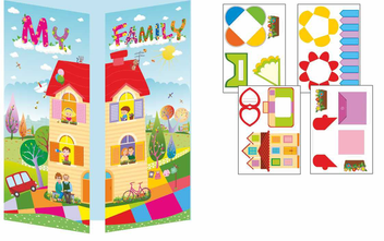 Паперова книга «Лепбук My Family», автор Леся Вознюк - фото №2 - мініатюра