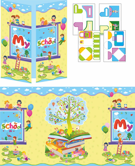 Бумажная книга «Лепбук My School», автор Леся Вознюк - фото №2 - миниатюра