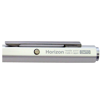  «Шариковая ручка OHTO Horizon 0.7 серебристая (NBP-587H-SV)», бренда OHTO - фото №2 - миниатюра
