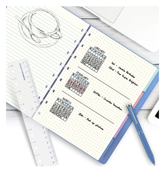 «Бумага для блокнота Filofax A5 в точку (152016)», бренда Filofax - фото №2 - миниатюра