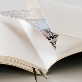  «Записная книжка Leuchtturm1917 Средняя B5 Чистые листы Лимонная (355287)», бренда Leuchtturm1917 - фото №8 - миниатюра
