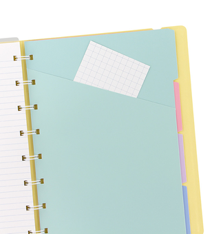  «Блокнот Filofax Classic Pastels A5 Lemon (115061)», бренда Filofax - фото №2 - миниатюра
