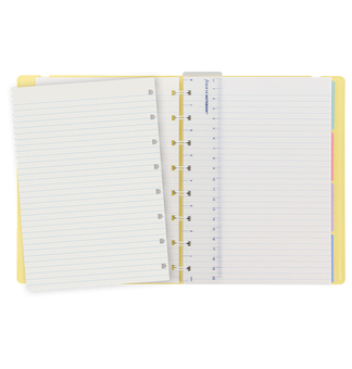  «Блокнот Filofax Classic Pastels A5 Lemon (115061)», бренда Filofax - фото №5 - миниатюра