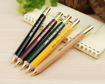  «Шариковая ручка OHTO Pencil Ball 1.0 natural (BP-680E-NT)», бренда OHTO - фото №6 - миниатюра