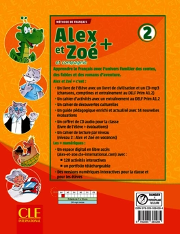 Бумажная книга «Alex et Zoé 2. Niveau A1.2. Livre de l'élève (+ CD)», автор Колетт Самсон - фото №2 - миниатюра