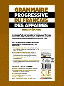 Бумажная книга «Grammaire progressive du français des affaires. Niveau intermédiaire (A2/B1). Corrigés  », автор Жан-Люк Пенфорнис - фото №2 - миниатюра