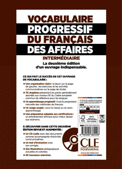 Бумажная книга «Vocabulaire progressif du français des affaires. Niveau intermédiaire (A2/B1). Livre + CD», автор Жан-Люк Пенфорнис - фото №2 - миниатюра