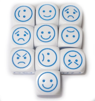 Паперова книга «Mood. Pack of 10 Dice» - фото №1 - мініатюра