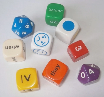 Паперова книга «Pack of 9 Mixed Dice» - фото №1 - мініатюра