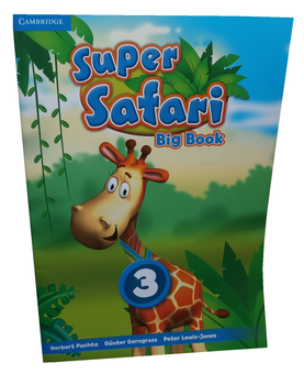 Бумажная книга «Super Safari 3. Big Book», авторов Гюнтер Гернгросс, Питер Льюис-Джонс, Герберт Пухта - фото №1 - миниатюра