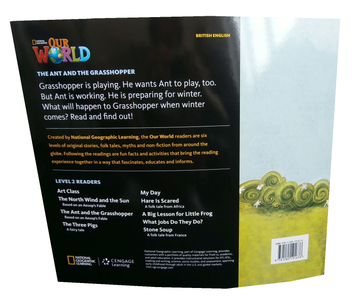 Бумажная книга «Our World Readers. The Ant and the Grasshopper. Big Book», автор Джон Порелл - фото №2 - миниатюра