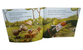 Бумажная книга «Our World Readers. The Ant and the Grasshopper. Big Book», автор Джон Порелл - фото №3 - миниатюра