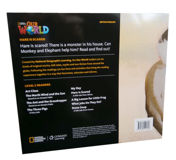 Бумажная книга «Our World Readers. Hare is Scared. Big Book» - фото №2 - миниатюра