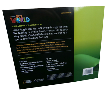 Бумажная книга «Our World Readers. A Big Lesson for Little Frog. Big Book», автор Джилл Кори О'Салливан - фото №2 - миниатюра