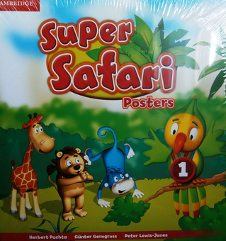 Бумажная книга «Super Safari 1. 10 Posters», авторов Гюнтер Гернгросс, Питер Льюис-Джонс, Герберт Пухта - фото №1 - миниатюра