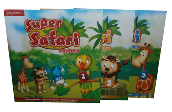 Бумажная книга «Super Safari 2. 10 Posters», авторов Гюнтер Гернгросс, Питер Льюис-Джонс, Герберт Пухта - фото №2 - миниатюра