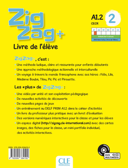 Бумажная книга «Zigzag 2. Niveau A1.2. Livre de l'élève (+ CD)», автор Элен Вантье - фото №2 - миниатюра