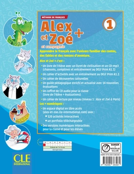 Бумажная книга «Alex et Zoe +. Livre de l'eleve 1 (+ CD)», автор Колетт Самсон - фото №2 - миниатюра