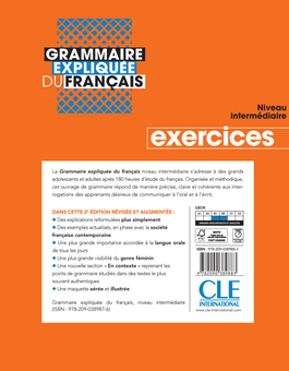 Бумажная книга «Grammaire expliquee du francais. Cahier d'exercices intermediaire», автор Сильвия Пуассон-Квинтон - фото №2 - миниатюра