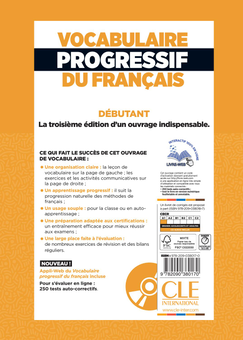 Бумажная книга «Vocabulaire progressif du français débutant A1 (+ CD) », автор Клер Микель - фото №2 - миниатюра