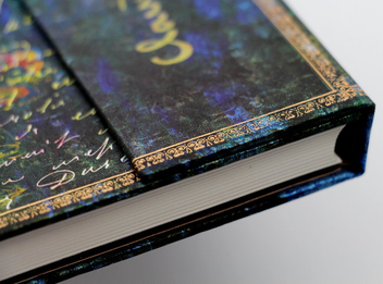  «Записная книжка Paperblanks Манускрипты Клод Моне Водяные лилии средний нелинованный (PB1274-0)», бренда Paperblanks - фото №4 - миниатюра