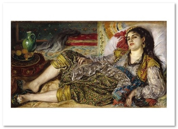 «Листівка Pierre-Auguste Renoir — Odalisque (PAR05)», бренду Artistic Card - фото №1 - мініатюра