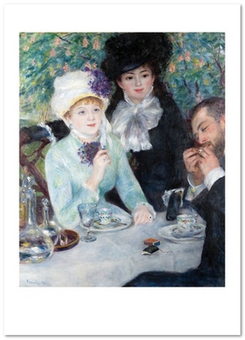  «Открытка Pierre-Auguste Renoir — After the Luncheon (PAR12)», бренда Artistic Card - фото №1 - миниатюра