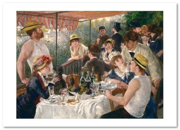 «Открытка Pierre-Auguste Renoir — Luncheon of the Boating Party (PAR13)», бренда Artistic Card - фото №1 - миниатюра