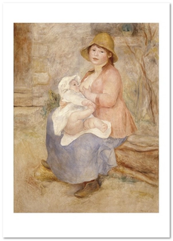 «Листівка Pierre-Auguste Renoir — Maternity (PAR14)», бренду Artistic Card - фото №1 - мініатюра