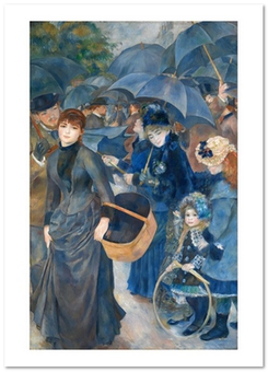 «Листівка Pierre-Auguste Renoir — The Umbrellas (PAR23)», бренду Artistic Card - фото №1 - мініатюра