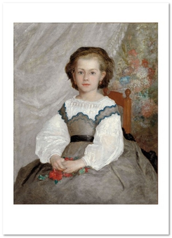 «Открытка Pierre-Auguste Renoir — Romaine Lacaux (PAR26)», бренда Artistic Card - фото №1 - миниатюра