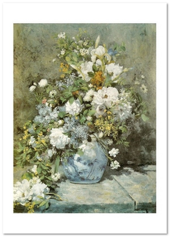 «Открытка Pierre-Auguste Renoir — Spring Bouquet (PAR32)», бренда Artistic Card - фото №1 - миниатюра