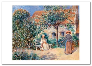  «Открытка Pierre-Auguste Renoir — In Brittany (PAR38)», бренда Artistic Card - фото №1 - миниатюра