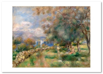  «Открытка Pierre-Auguste Renoir — Peninsula of Saint-Jean (PAR39)», бренда Artistic Card - фото №1 - миниатюра
