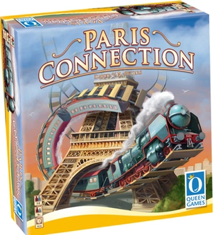  «Настольная игра Queen Games Paris Connection (16218)», бренда Queen Games - фото №1 - миниатюра
