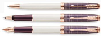 «Чорнильна ручка Parker Sonnet 08 Contort Purple Cisele FP F (87 112P)», бренду Parker - фото №4 - мініатюра