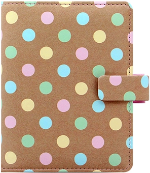  «Органайзер Filofax Patterns Pocket Pastel Spots (17-027044)», бренда Filofax - фото №1 - миниатюра