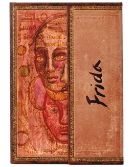  «Записная книжка Paperblanks Манускрипты Фрида Кало Автопортрет карманная в линию (PB8621)», бренда Paperblanks - фото №1 - миниатюра