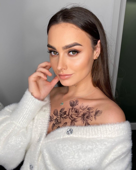 «Тимчасове тату Arley Sign Три півонії (1311-1)», бренда Arley Sign - фото №4 - миниатюра