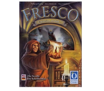  «Дополнение к игре Queen Games Fresco: The Scrolls: module 7 (16225)», бренда Queen Games - фото №2 - миниатюра