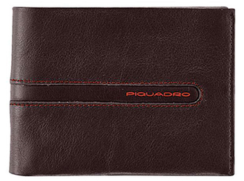  «Портмоне Piquadro FREEWAY Brown-Orange 12,3 x 9,5 x 2,8 (PU1392FW_MA)», бренда Piquadro - фото №1 - миниатюра