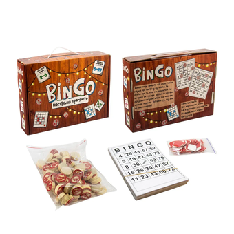  «Настільна гра Strateg Лото BinGo (30757)», бренду Strateg - фото №2 - мініатюра