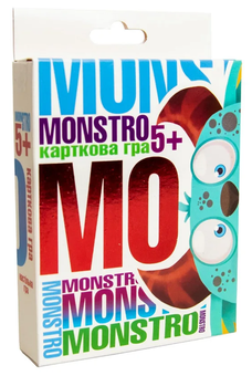  «Настільна гра Strateg Monstro (32068)», бренду Strateg - фото №1 - мініатюра