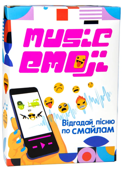  «Настільна гра Strateg Music emoji (30249)», бренду Strateg - фото №1 - мініатюра