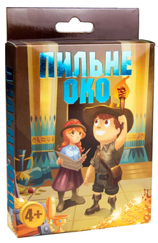  «Настільна гра Strateg Пильне око (30274)», бренда Strateg - фото №1 - миниатюра