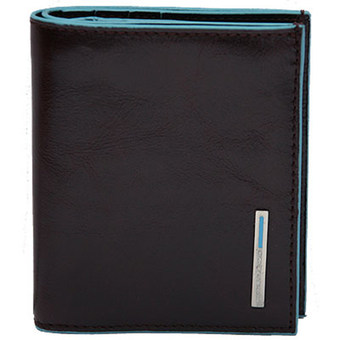  «Кредитница Piquadro Blue Square Black (PP1518B2_N)», бренда Piquadro - фото №1 - миниатюра
