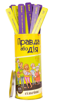  «Настольная игра Fun Games Shop Правда или Дело. Семейная (FGS23)», бренда Fun Games Shop - фото №1 - миниатюра
