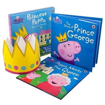 Бумажная книга «Princess Peppa Pig: x2 HB Slipcase with Crown» - фото №2 - миниатюра